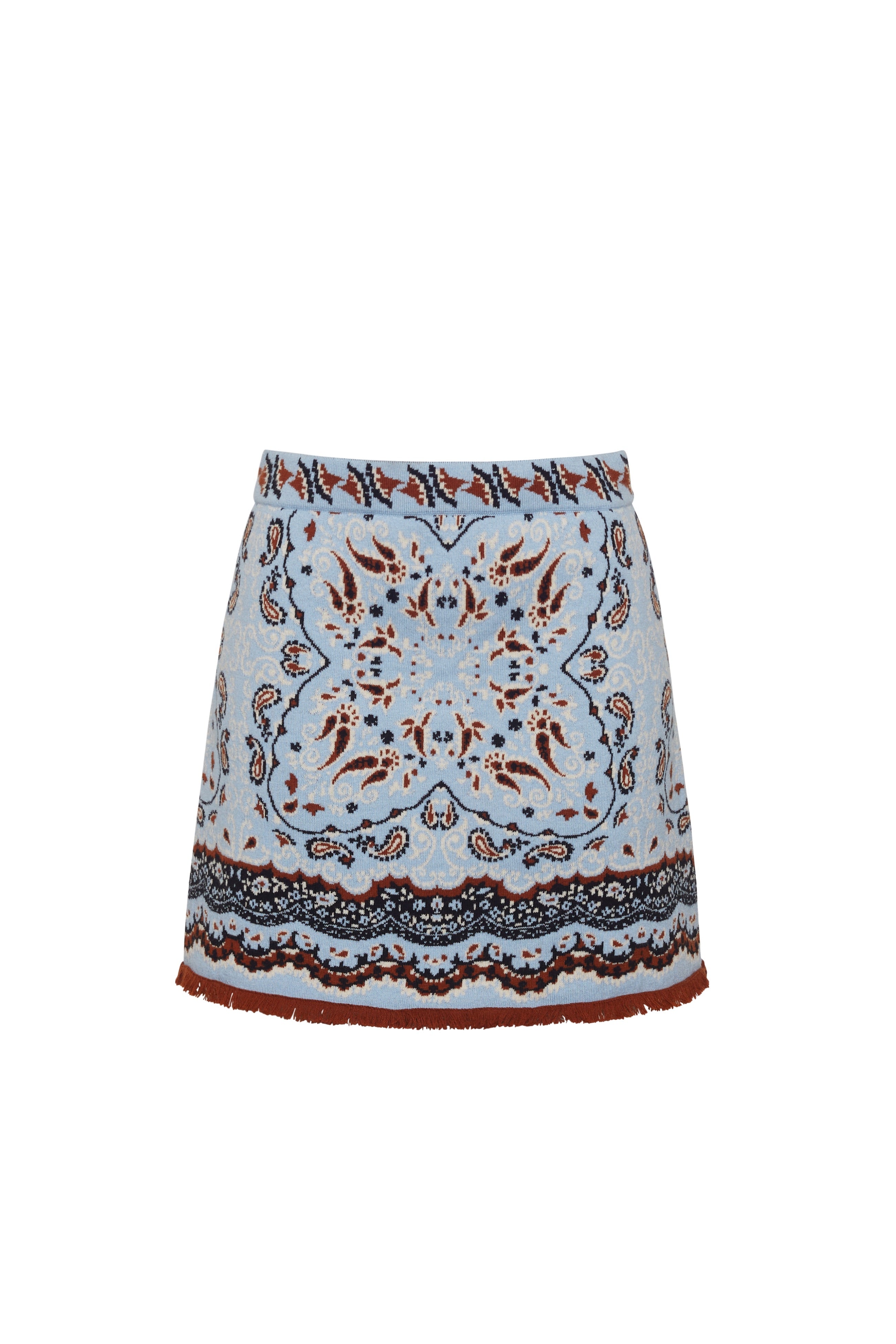 Lindy Skirt in Paisley Scarf