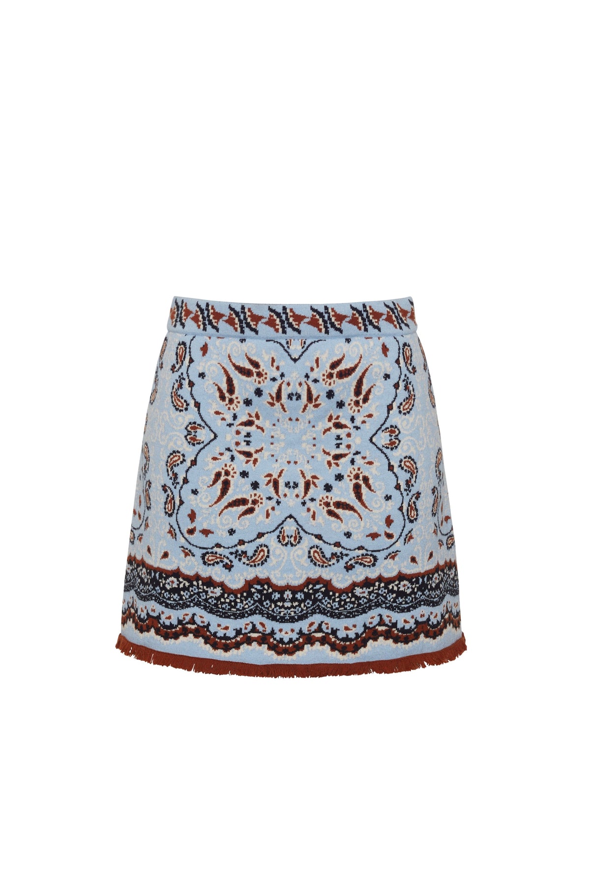 Lindy Skirt in Paisley Scarf