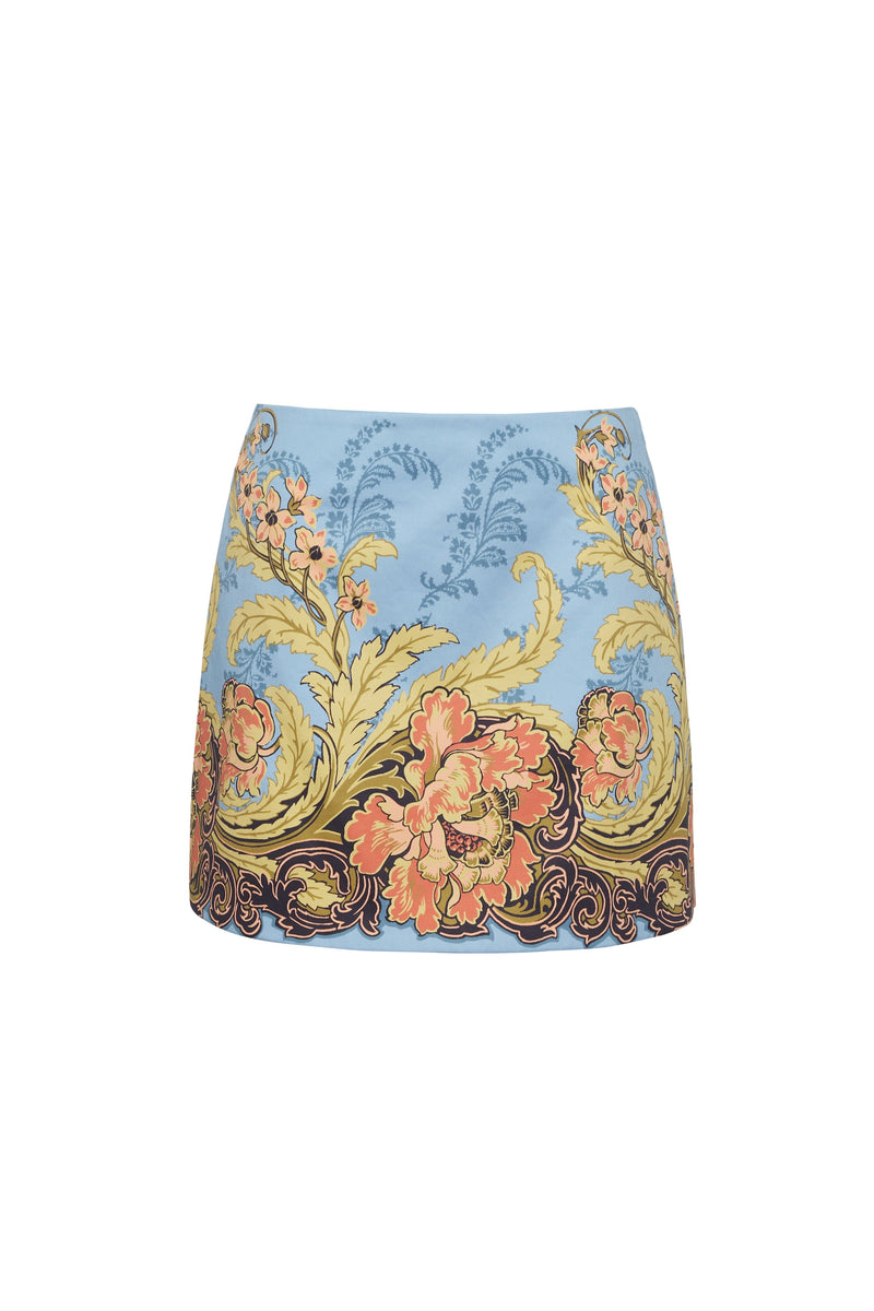 Chrissy Skirt in Nouveau Light Blue
