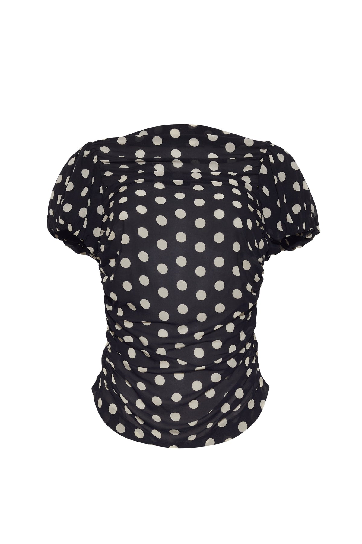 Melissa Top in Joelle Dot Black
