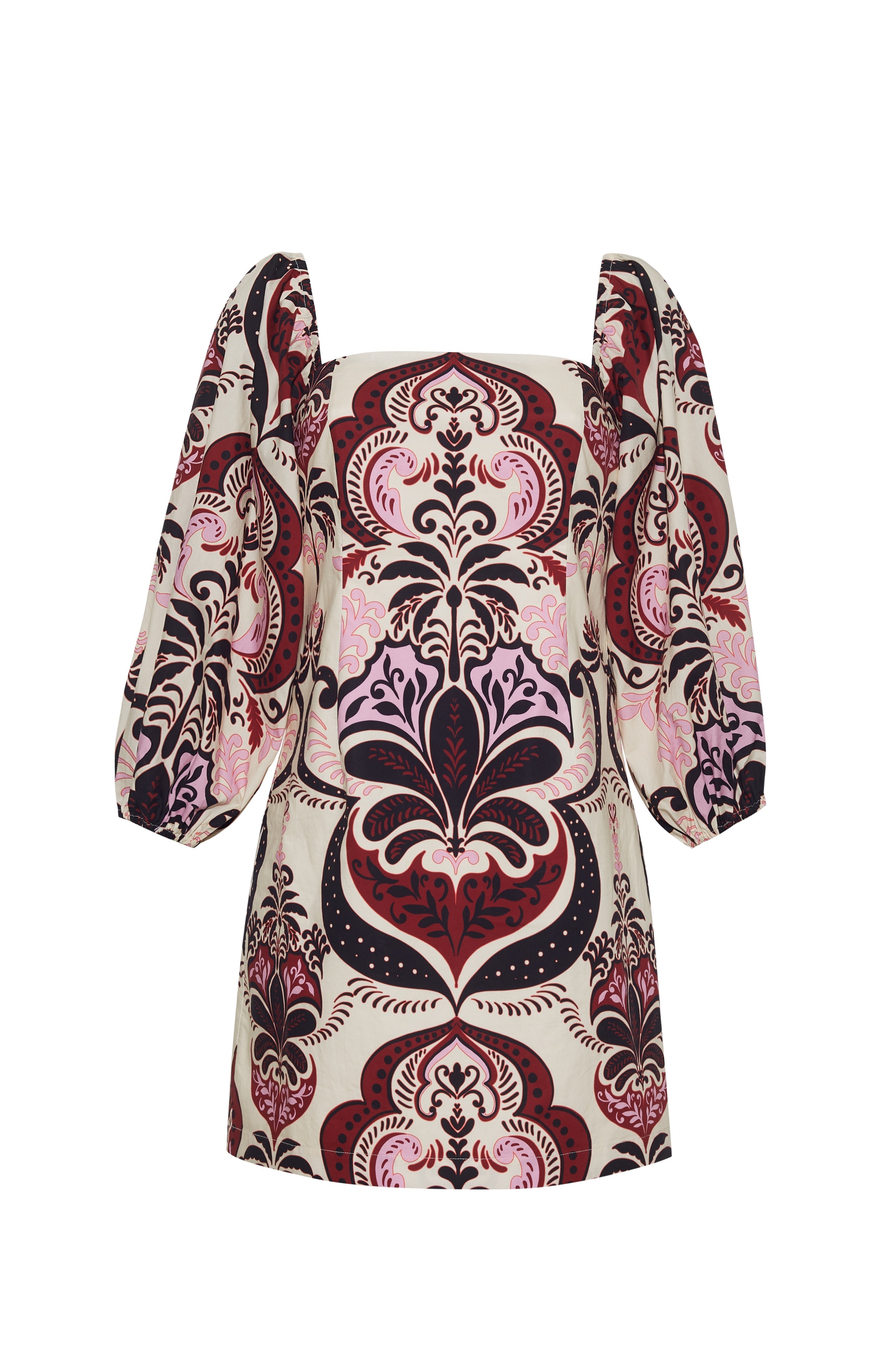 Montauk Dress in Palm Pavillion