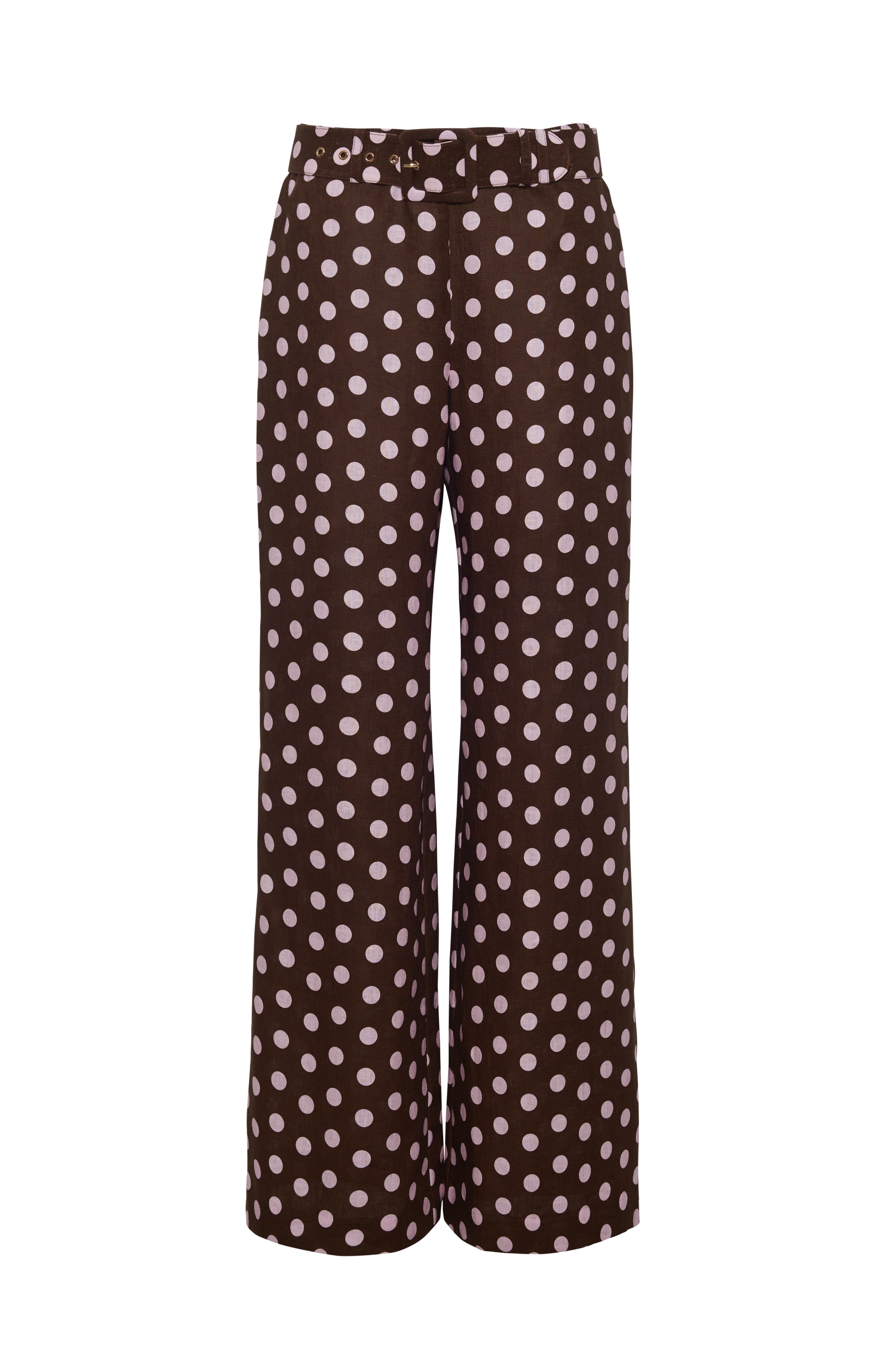 Mayflower Pants in Joelle Dot Brown