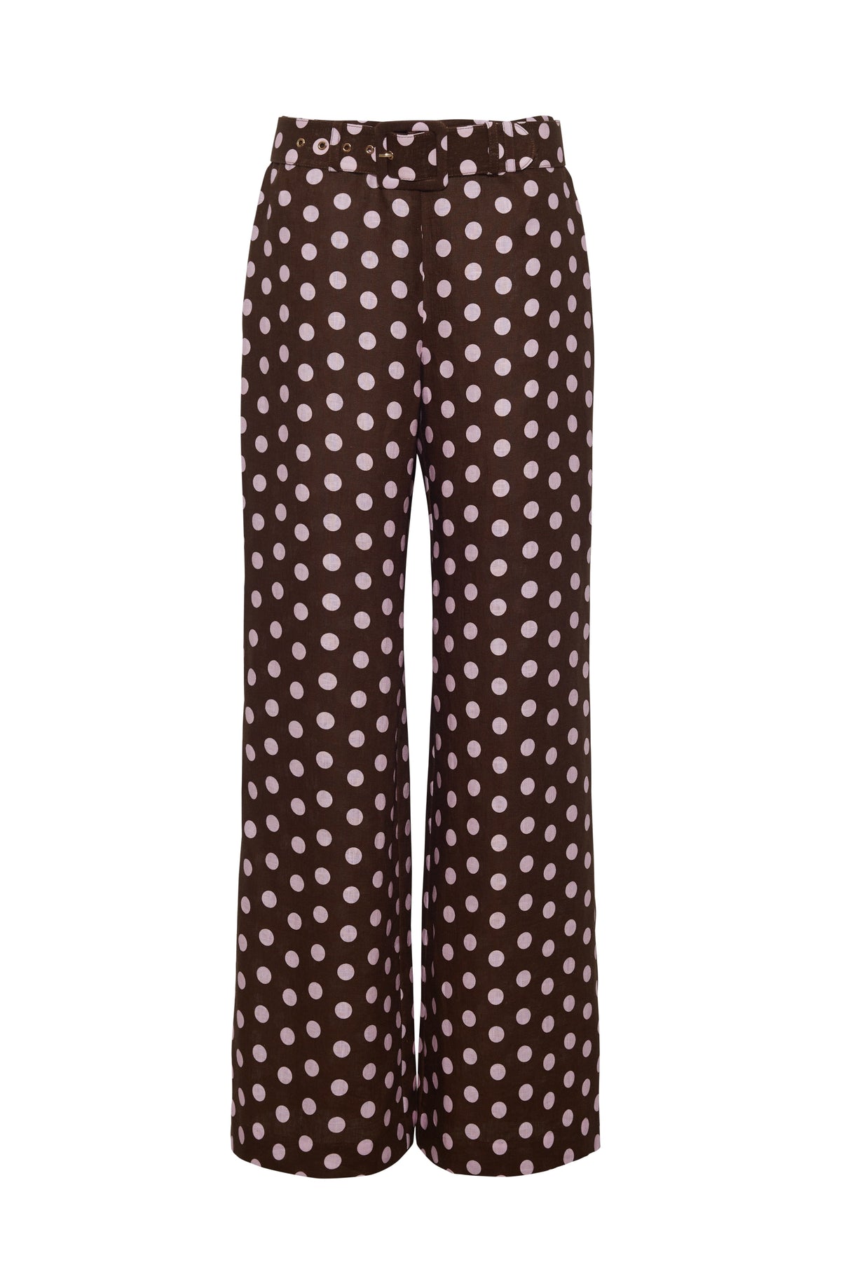 Mayflower Pants in Joelle Dot Brown