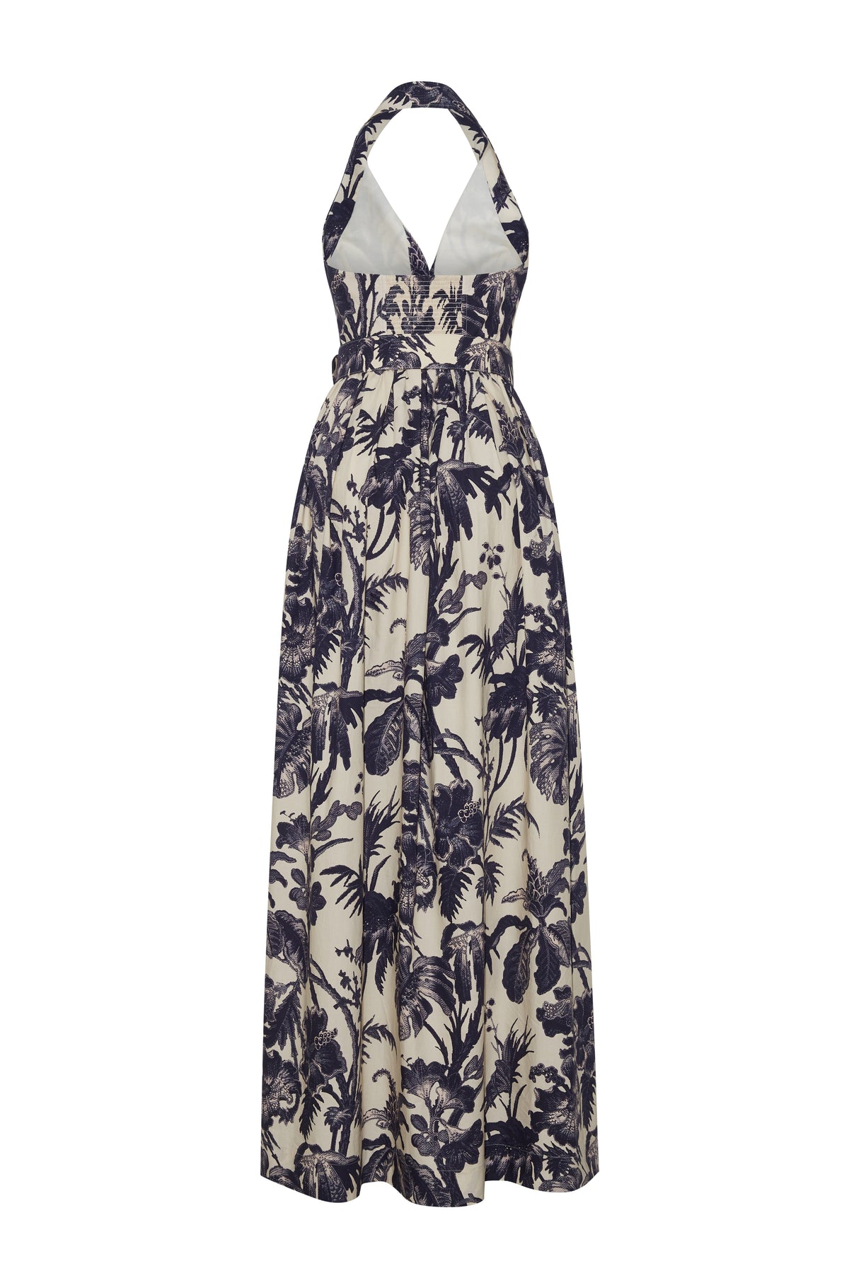 Quentin Dress in Fauna Floral Navy