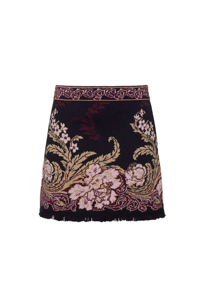 Lindy Skirt in Nouveau Black