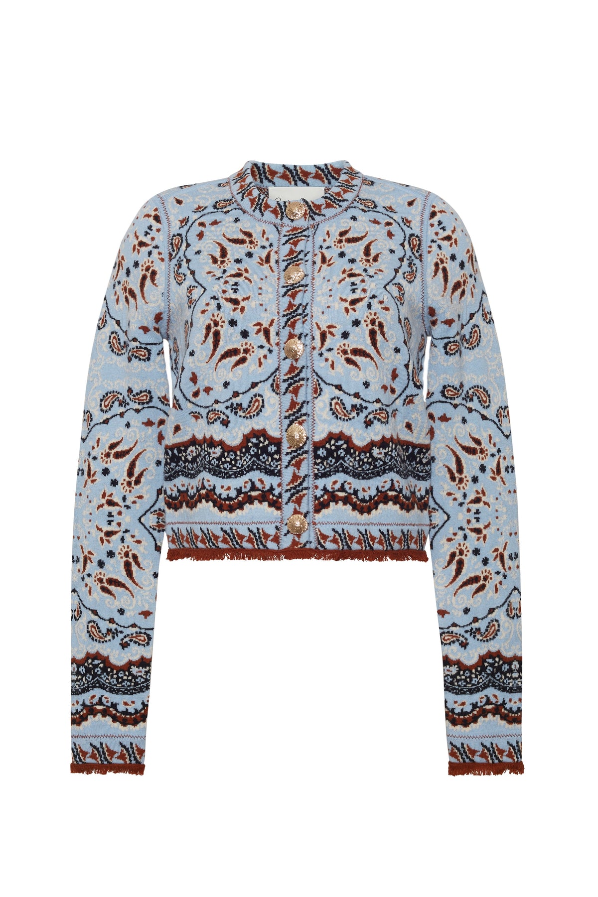 Livi Jacket in Paisley Scarf