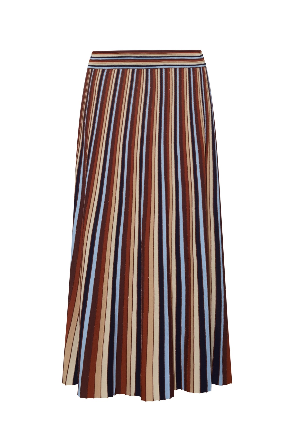 Montana Skirt in Metalic Stripe