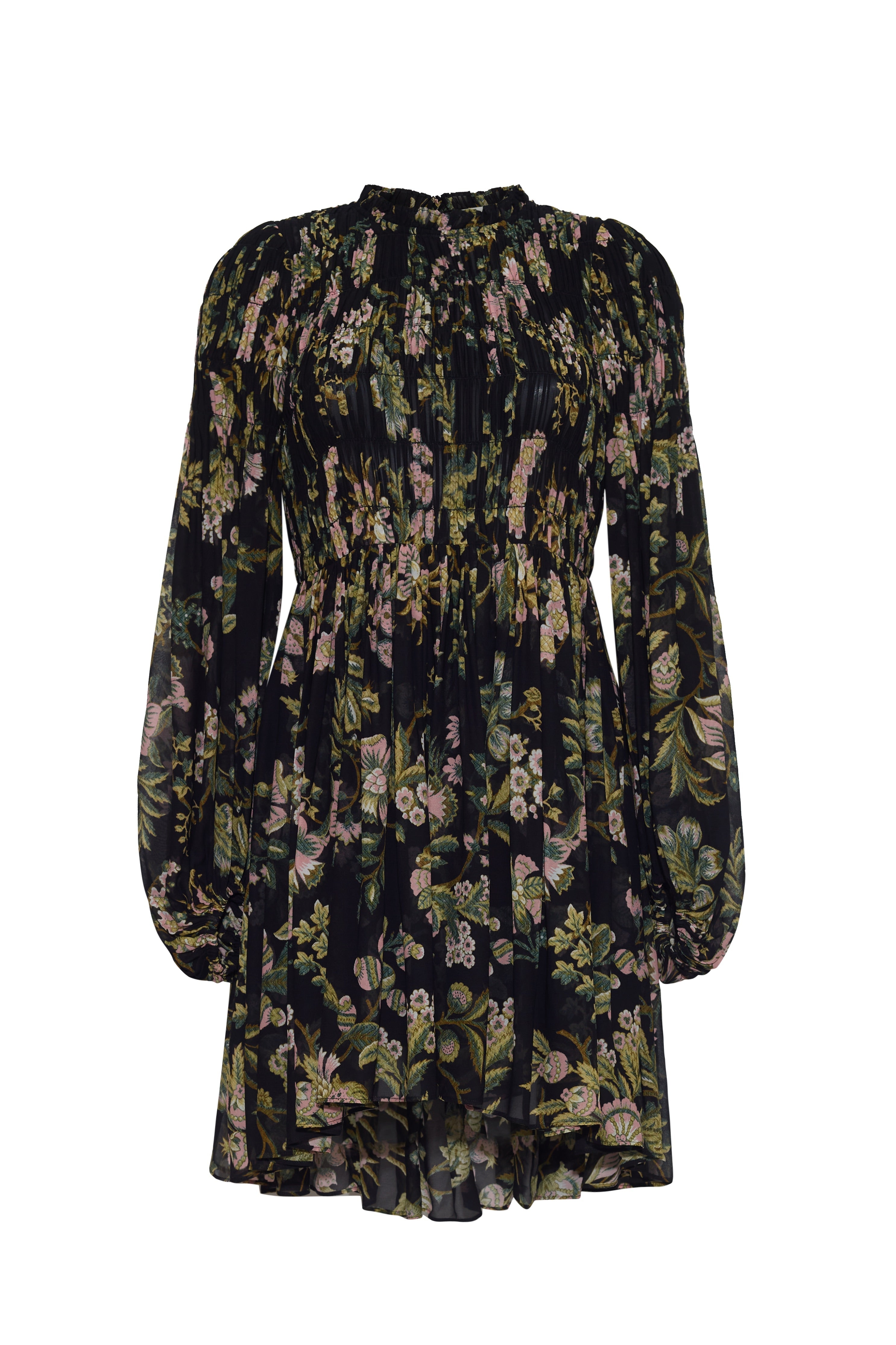 Weston Dress in Clover Black