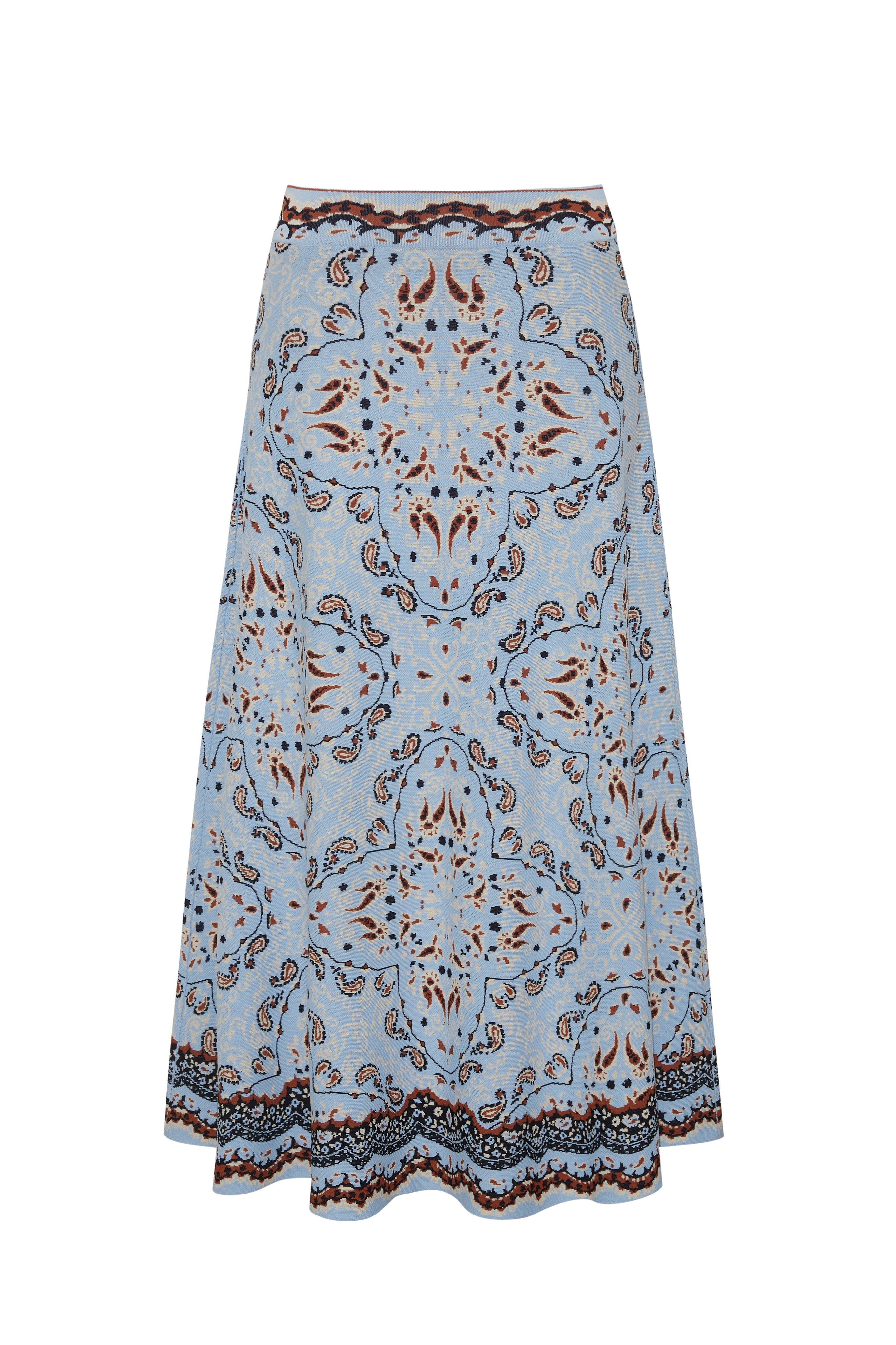 Sandrine Skirt in Paisley Scarf