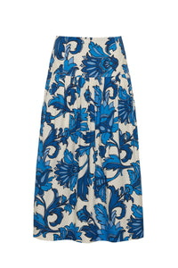 Diya Skirt in Luna Blue