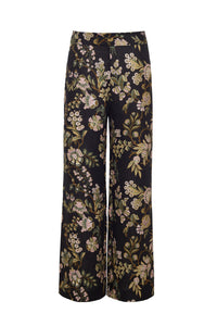 Josephine Pant in Clover Black