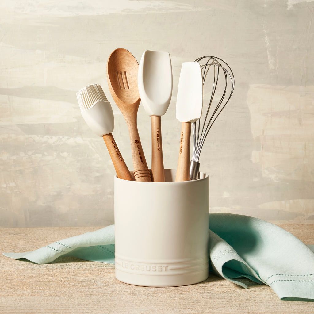 Signature Silicone Small Spatula in White