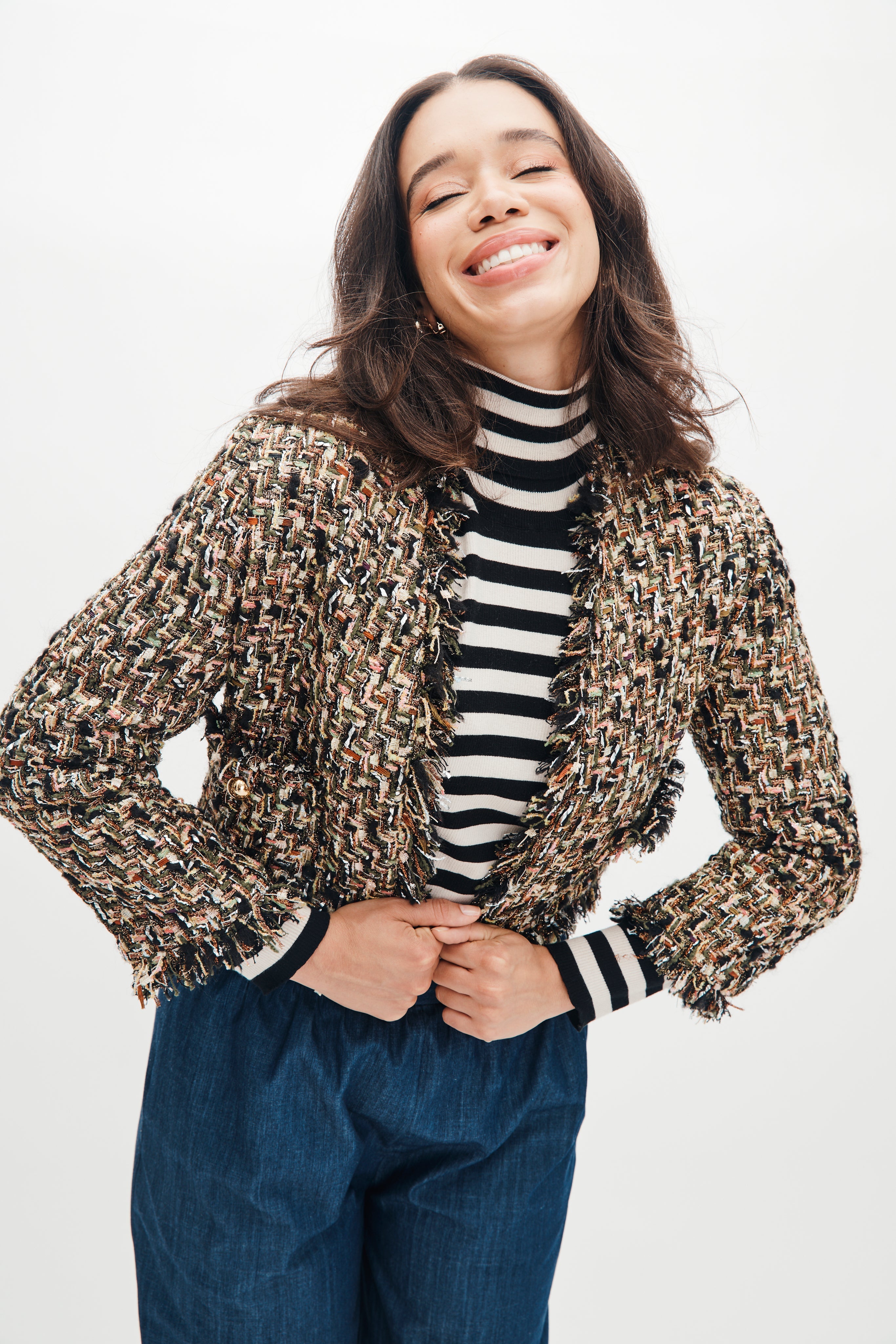 Daphne Jacket in Gramercy Tweed