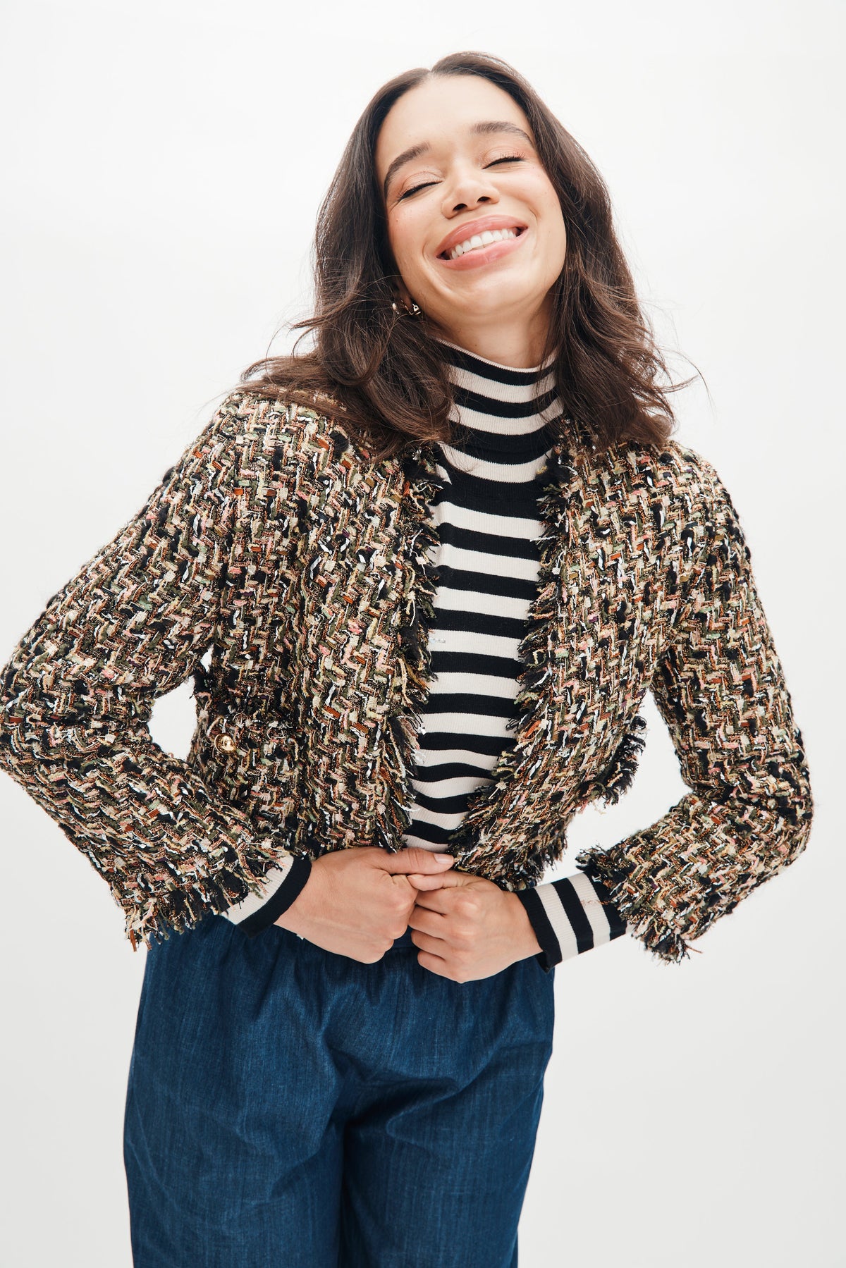 Daphne Jacket in Gramercy Tweed