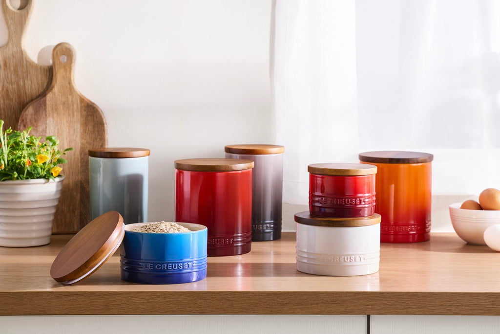 Signature Storage Canister in Sea Salt 1.2 qt.