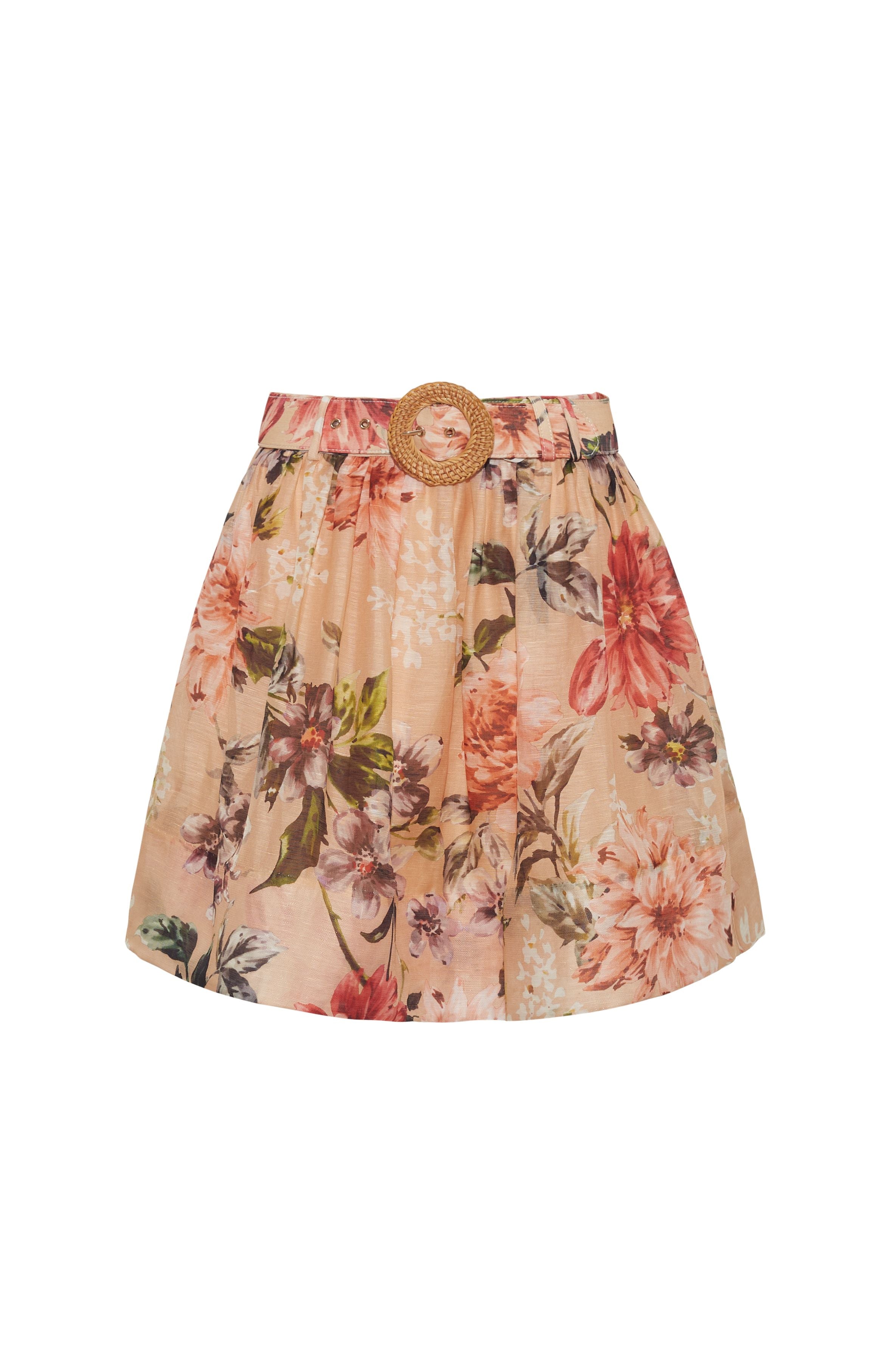 Alba Skirt in Margaux Bloom Ginger