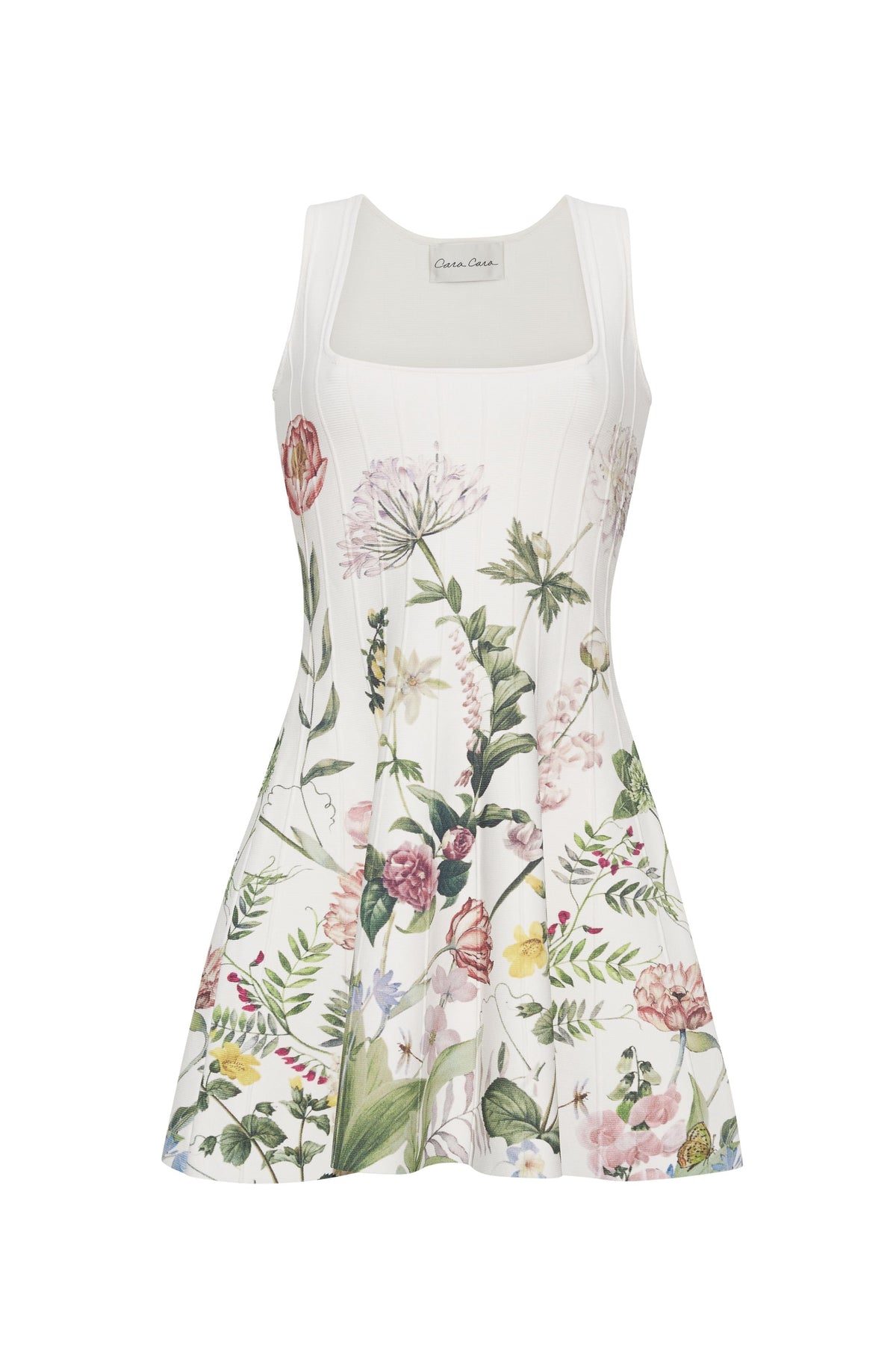 Velma Mini Dress in Bloomsfield Ivory