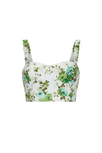 Claudine Top in Wildair Mint