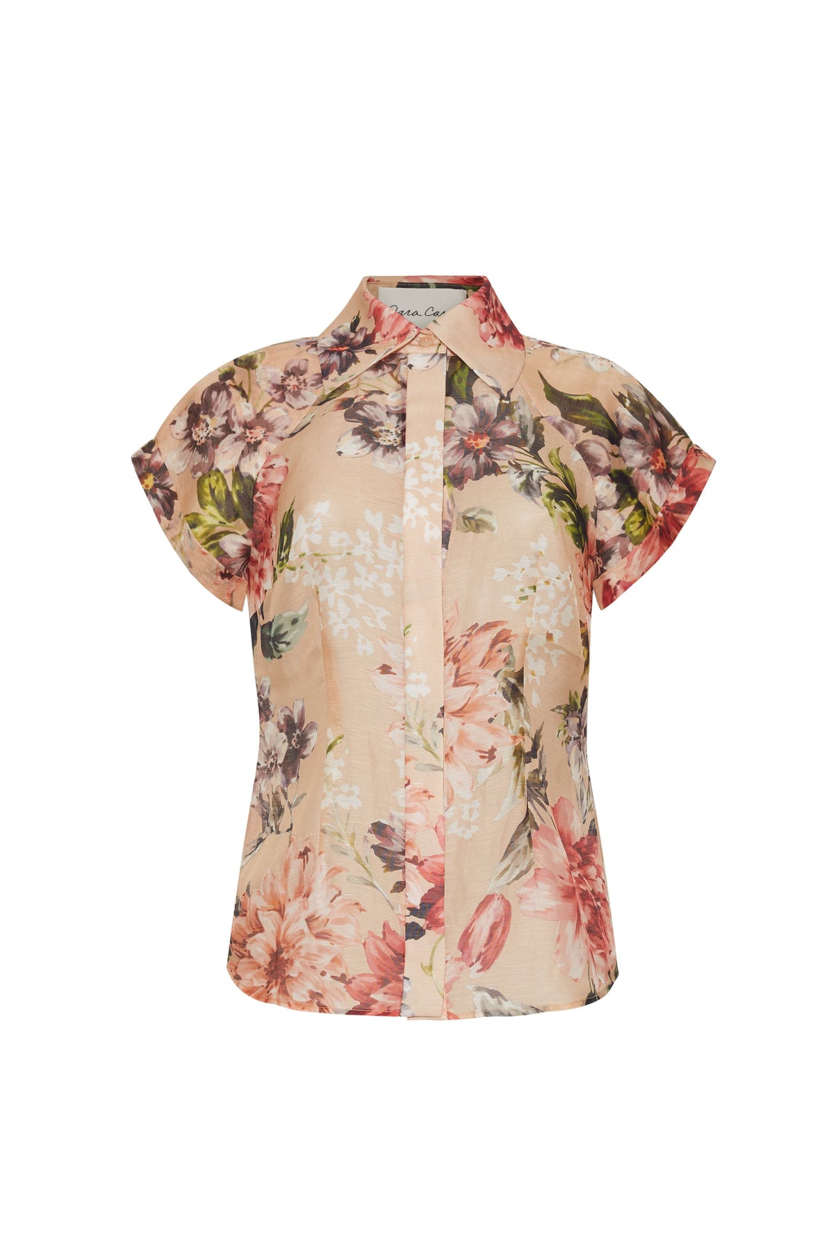 Standout Top in Margaux Bloom Ginger