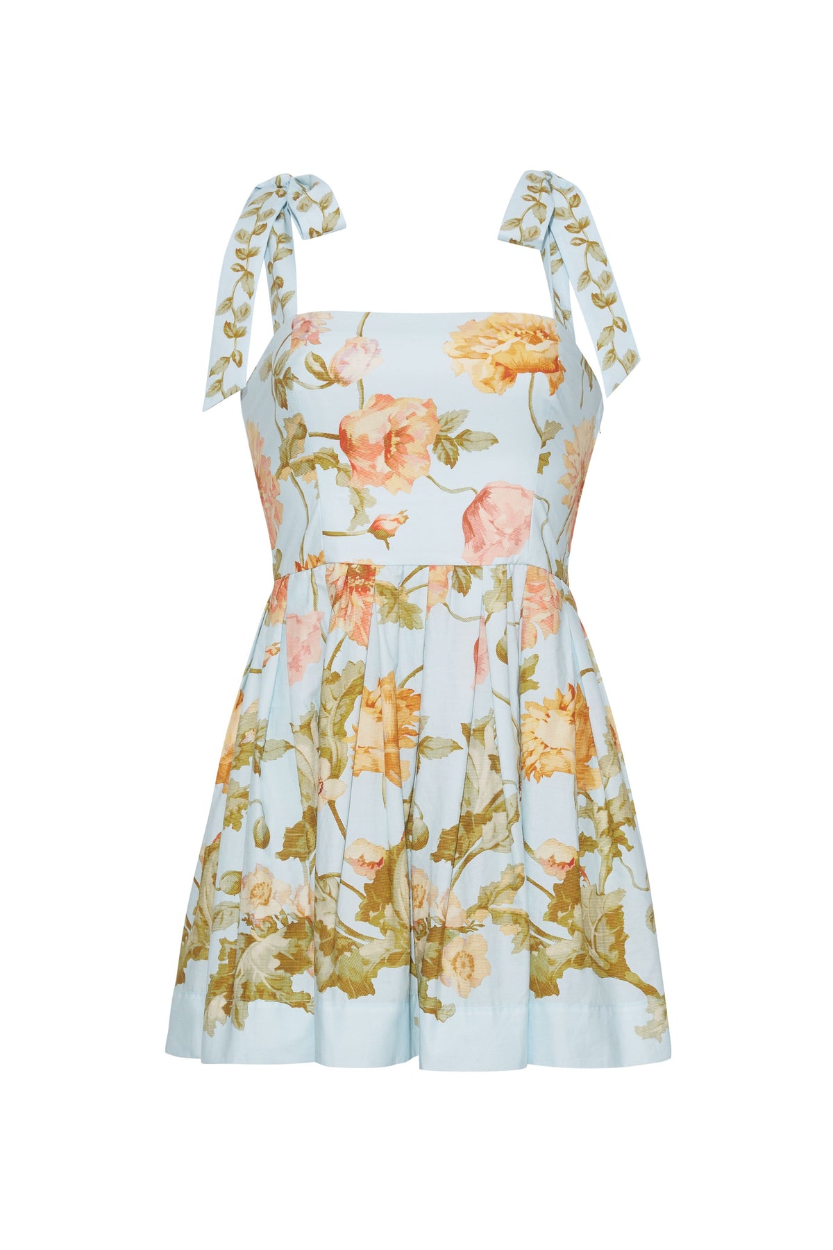 Tula Mini Dress in Lockwood Flora Sky