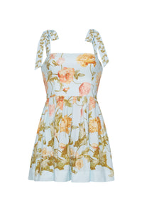 Tula Mini Dress in Lockwood Flora Sky