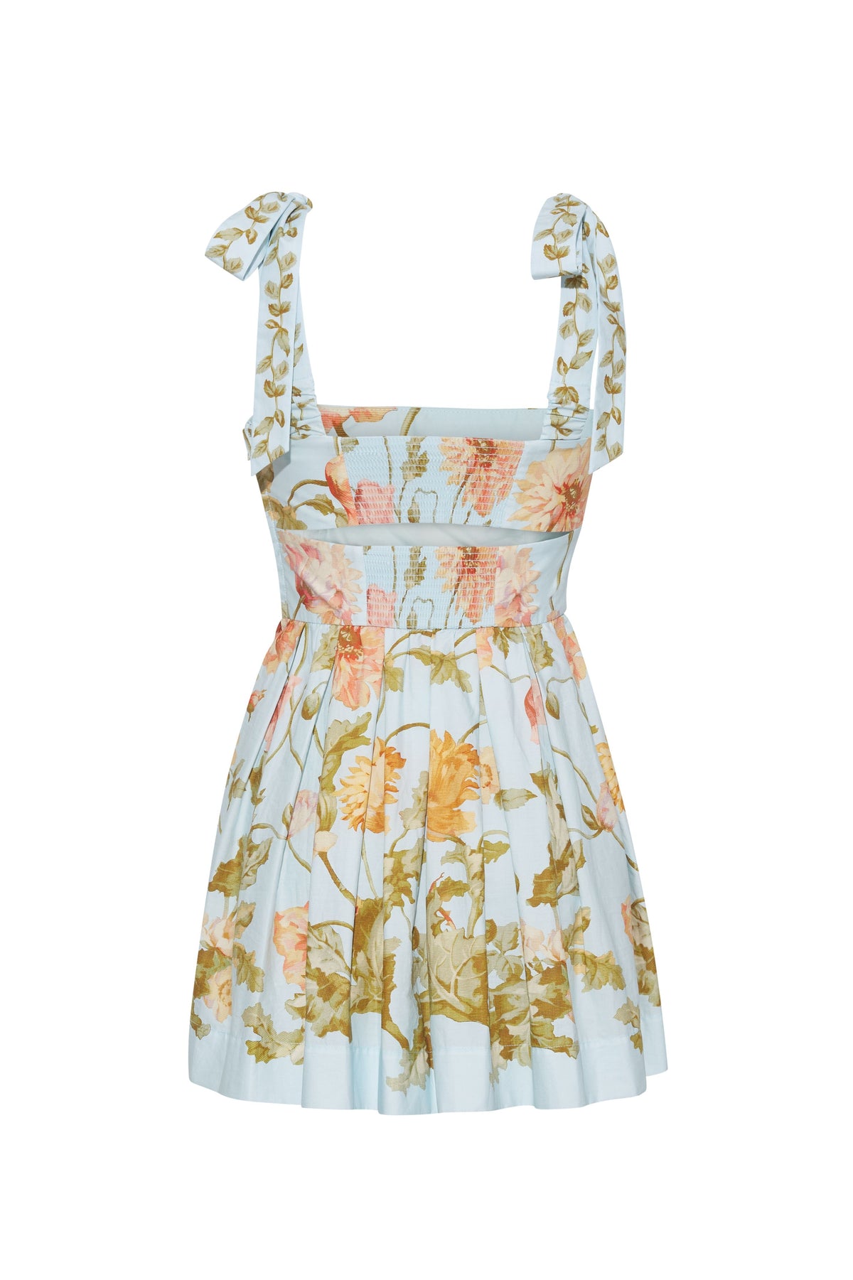 Tula Mini Dress in Lockwood Flora Sky