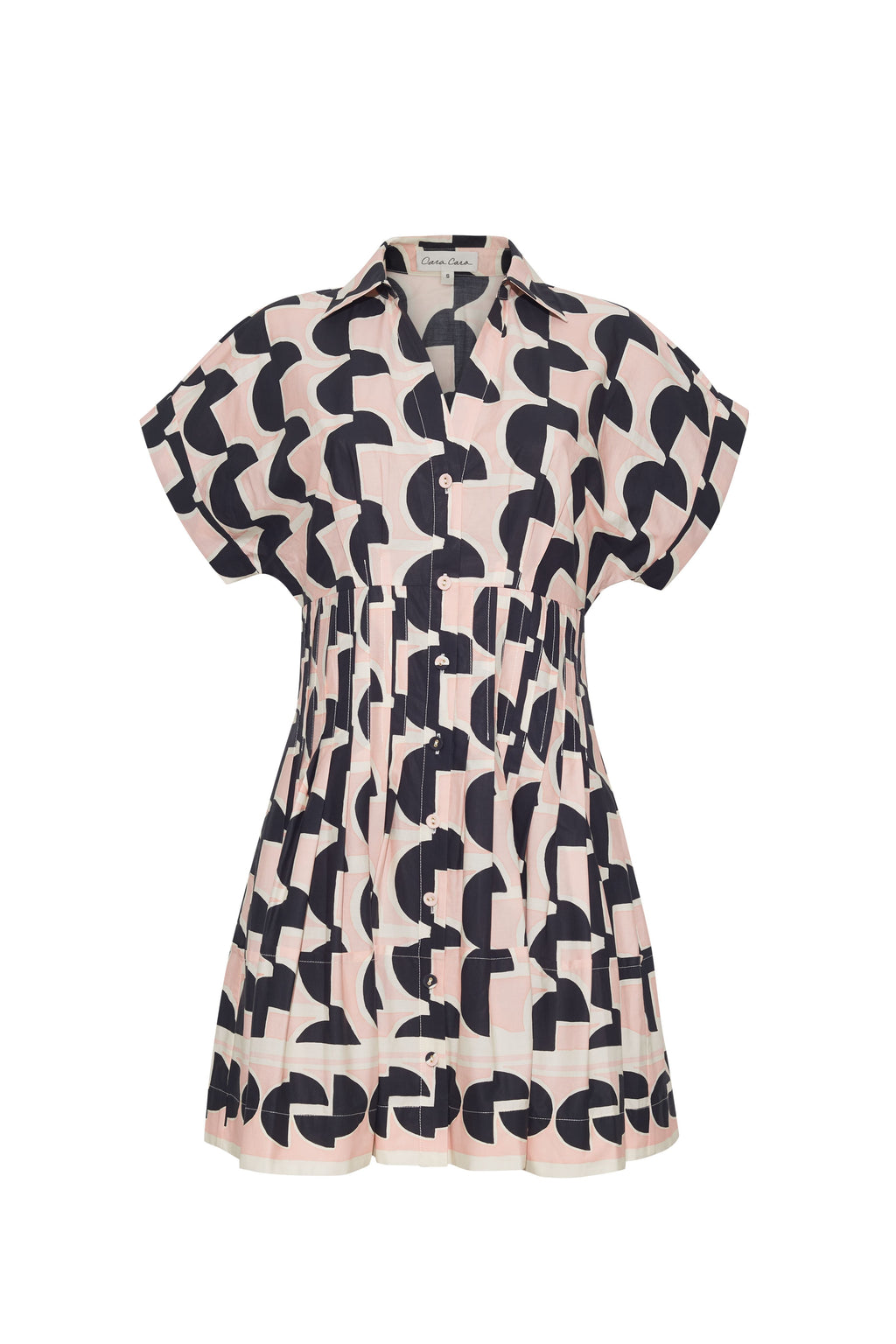 Nash Mini Dress in Forma Geo Blush
