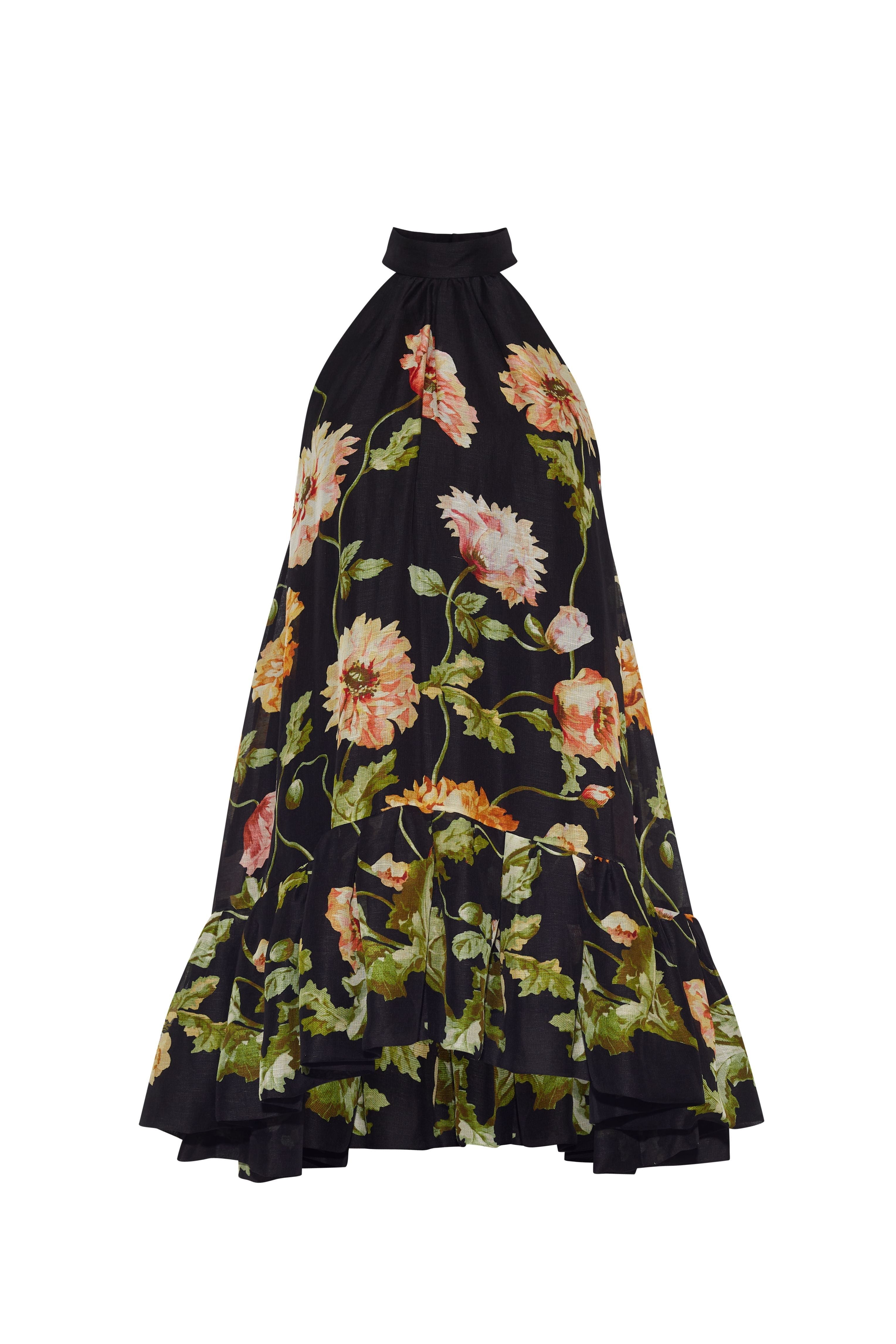 Arca Mini Dress in Lockwood Flora Black