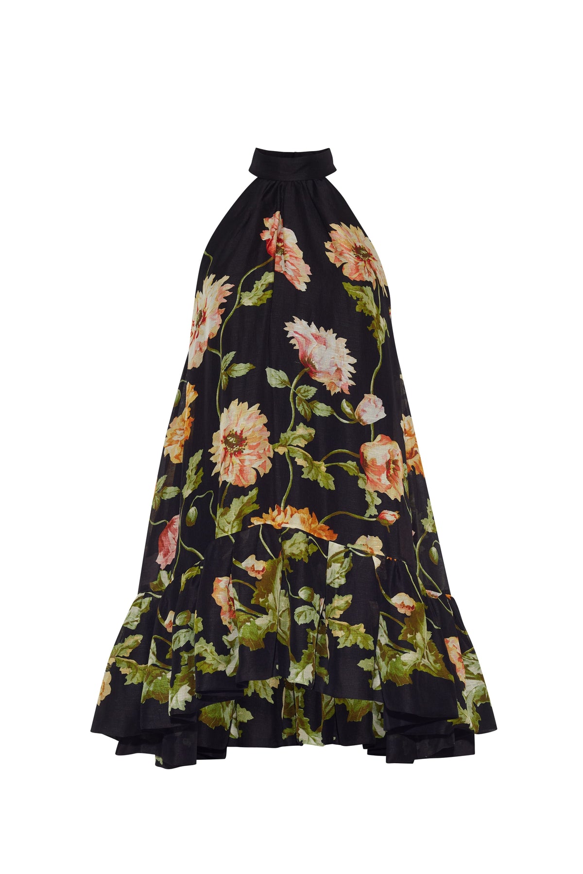 Arca Mini Dress in Lockwood Flora Black