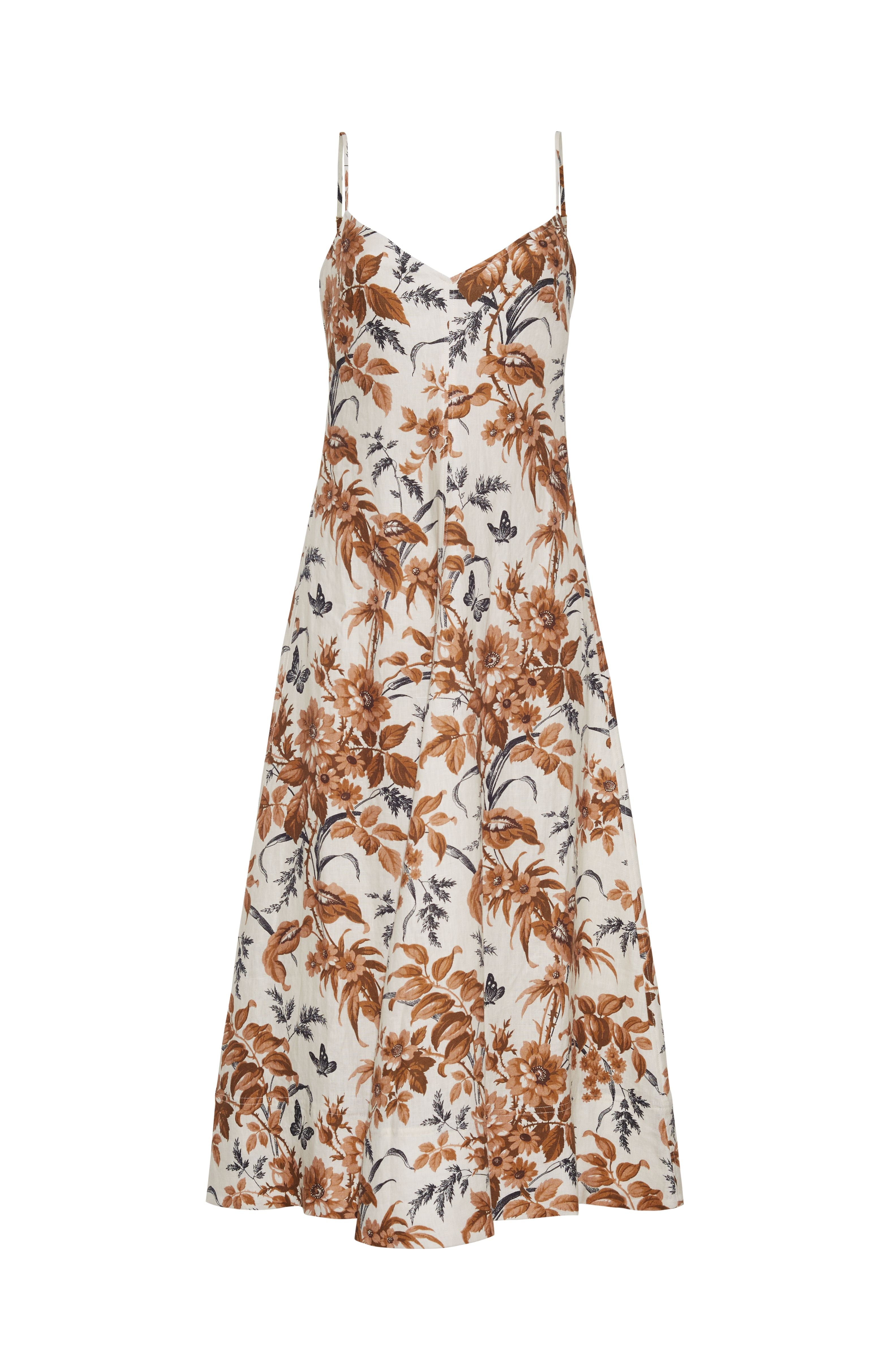 Mae Dress in Windsor Egret