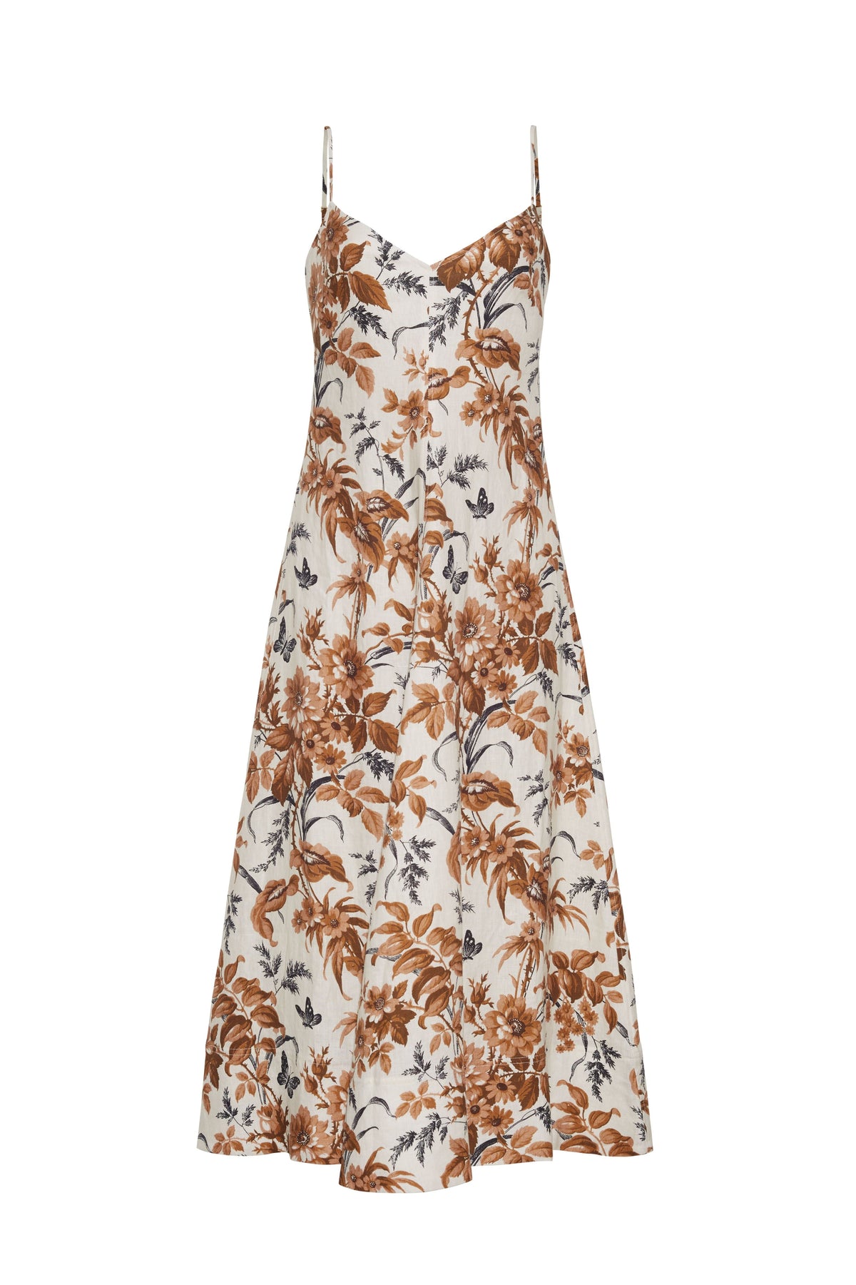 Mae Dress in Windsor Egret