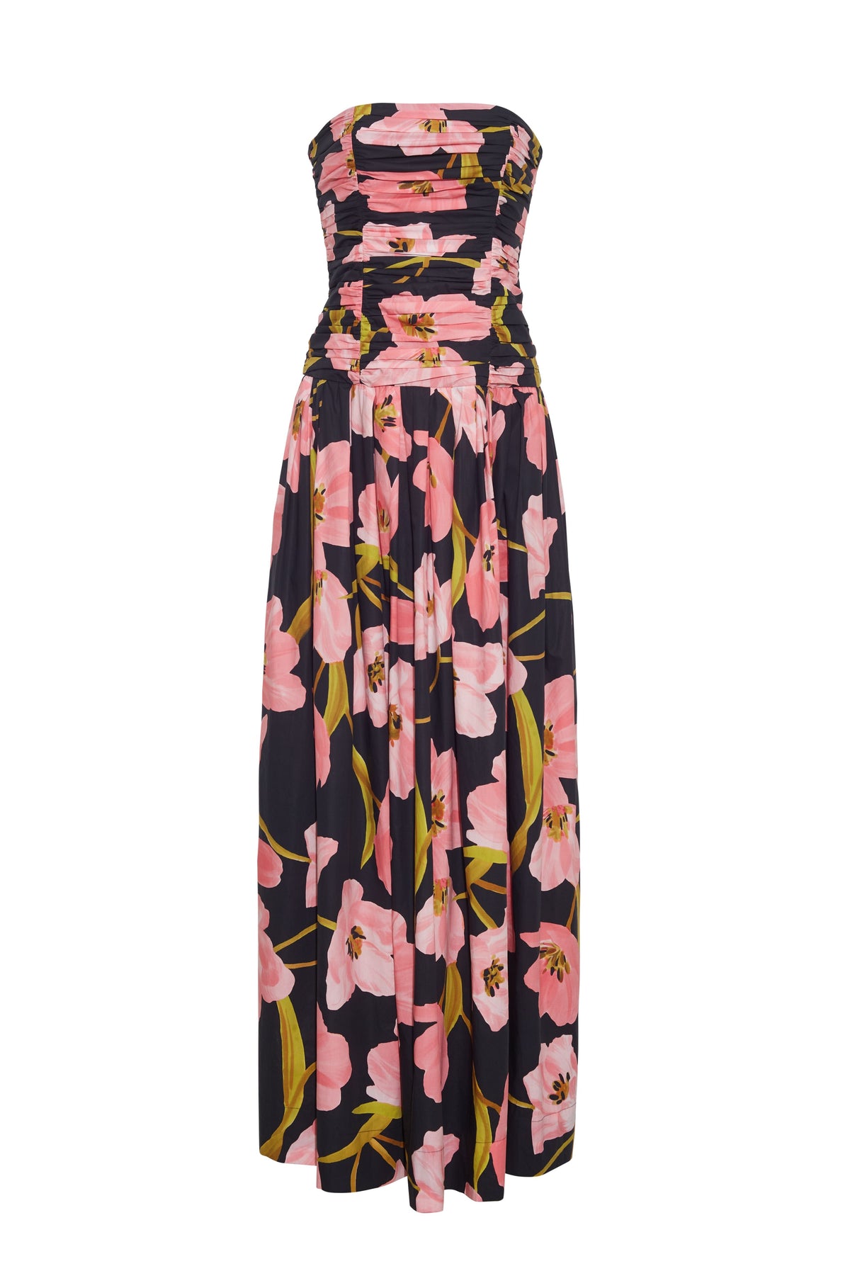 Montreal Gown in Marais Bloom Black
