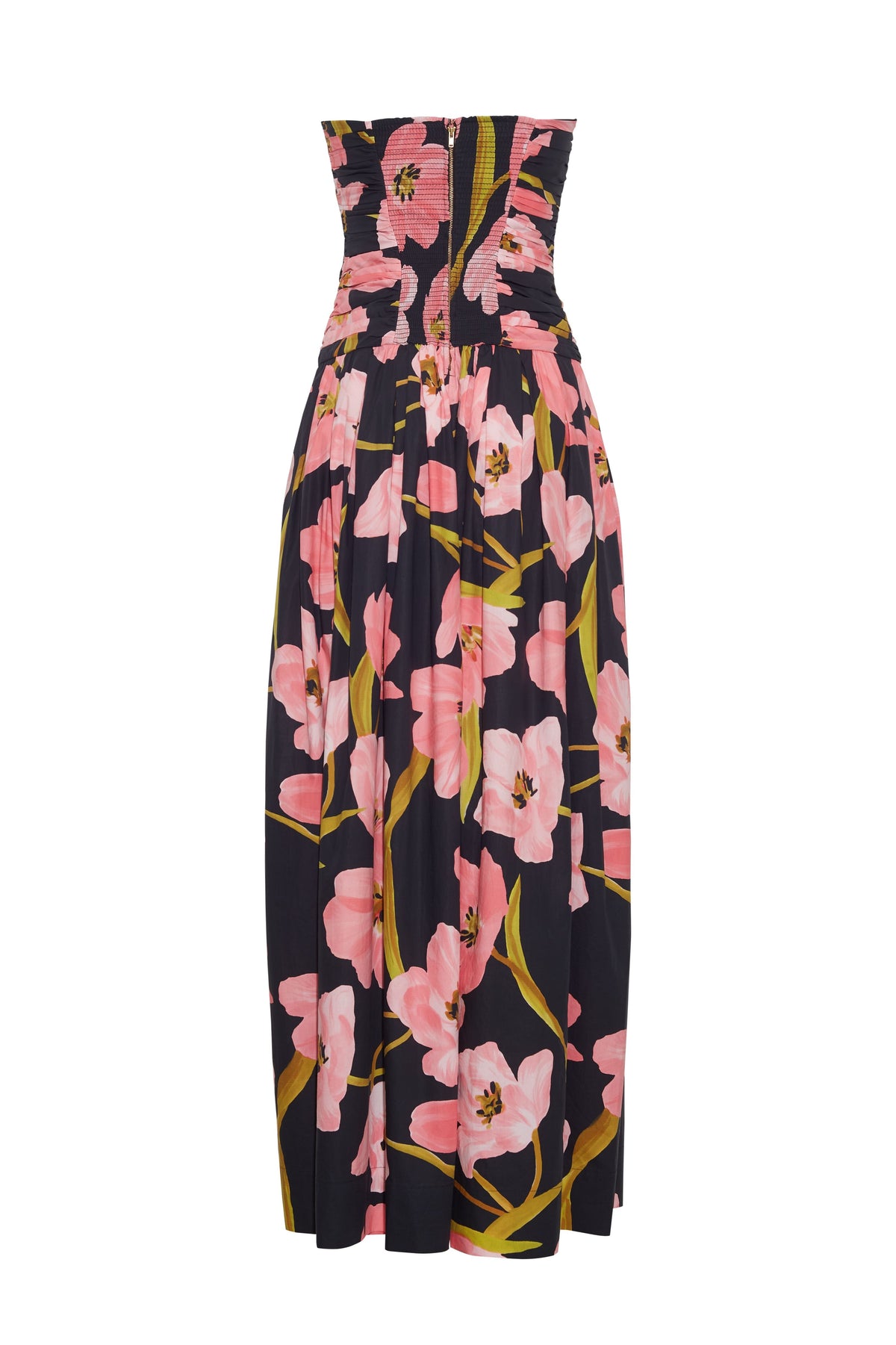 Montreal Gown in Marais Bloom Black