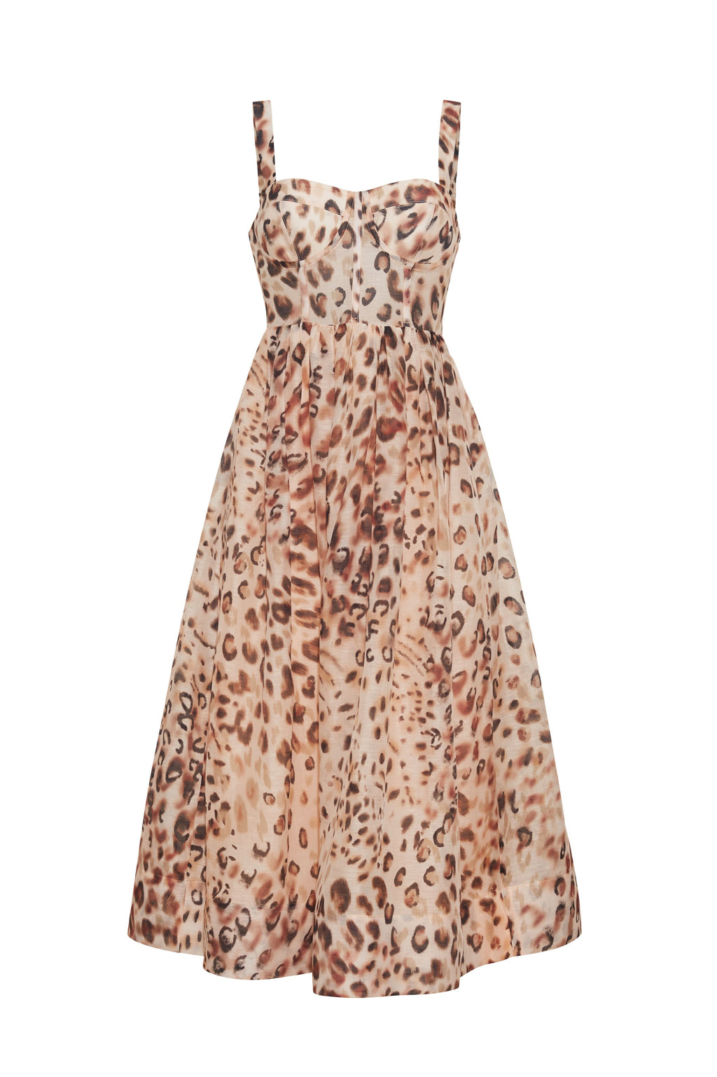 Pheobe Dress in Cheetah Blush
