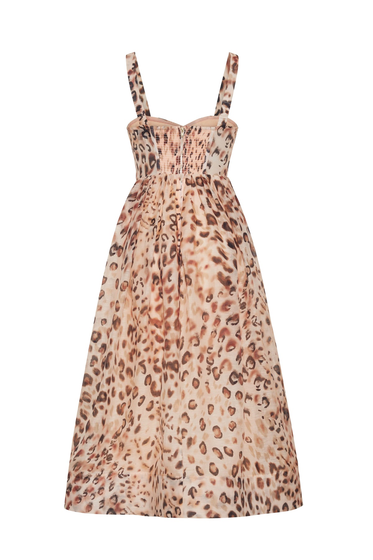 Pheobe Dress in Cheetah Blush