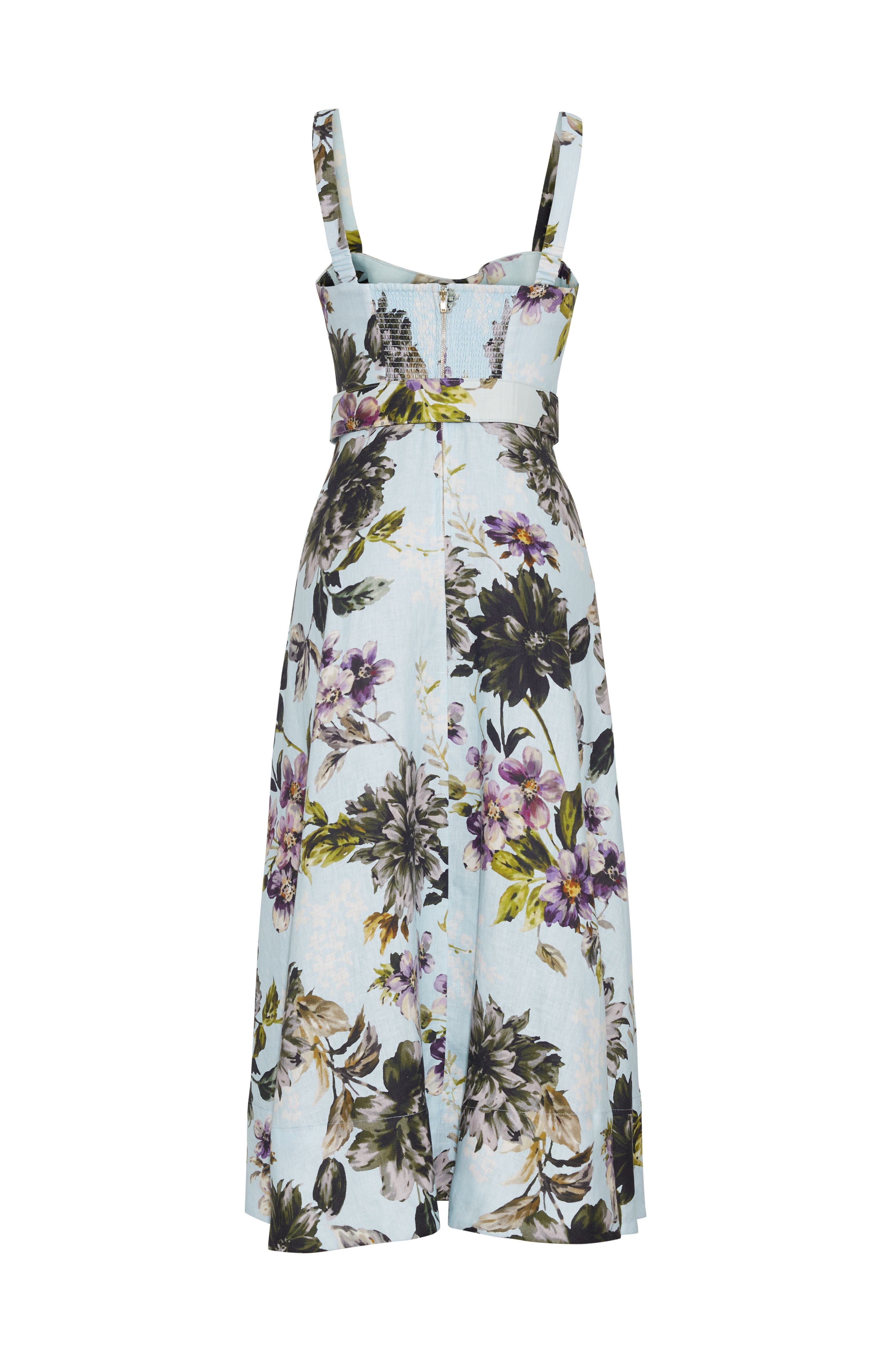 Calypso Dress in Margaux Bloom Blue