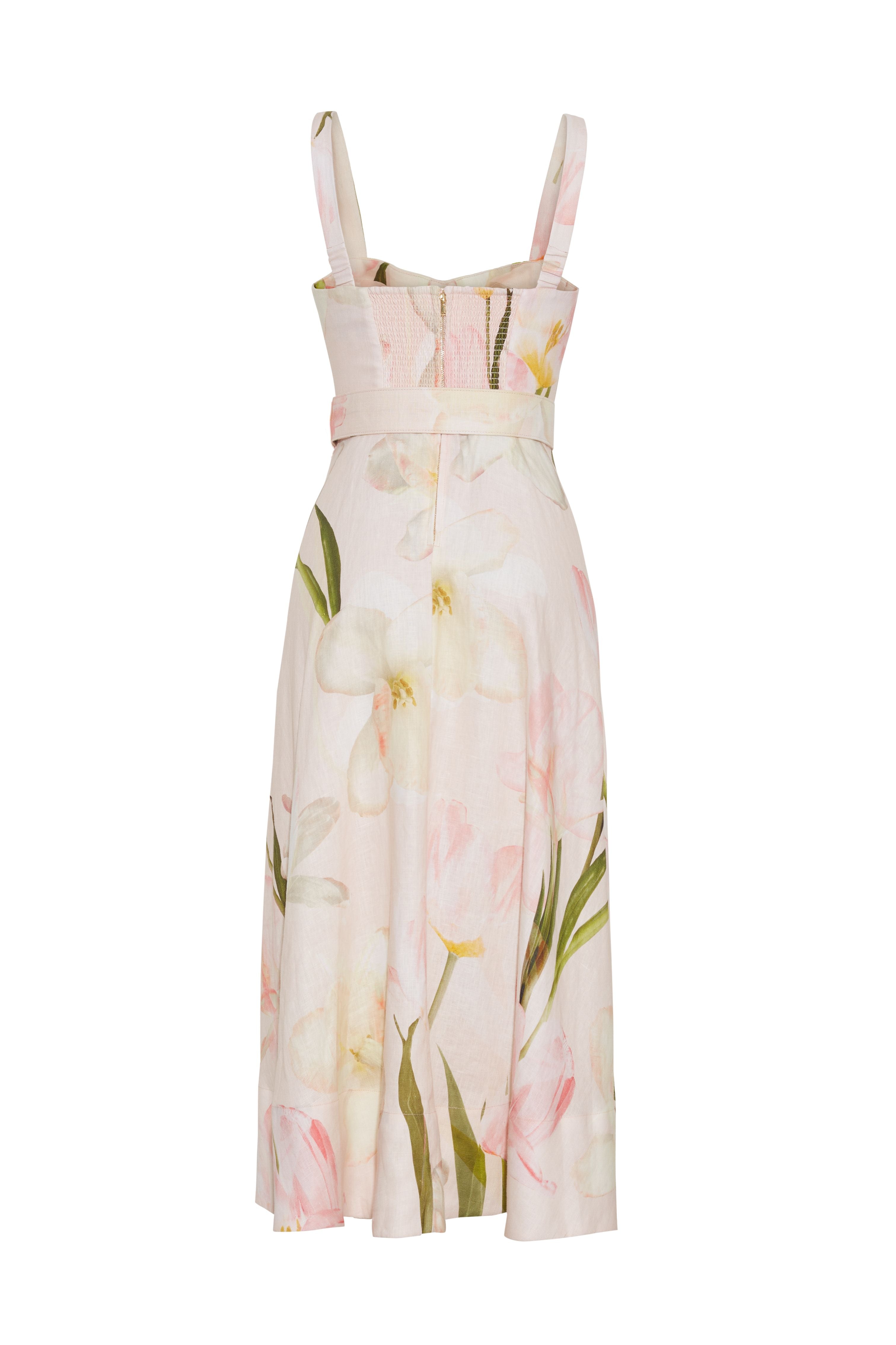 Calypso Dress in Lillian Blush