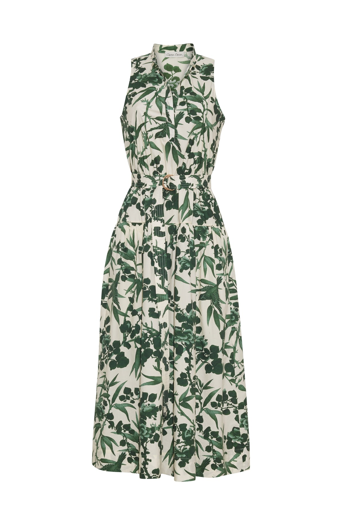 Atlas Dress in Colette Toile Green
