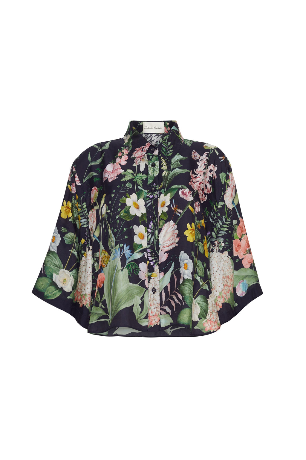Calvia Top in Bloomsfield Navy