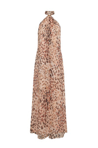 Marion Dress in Cheetah Blush