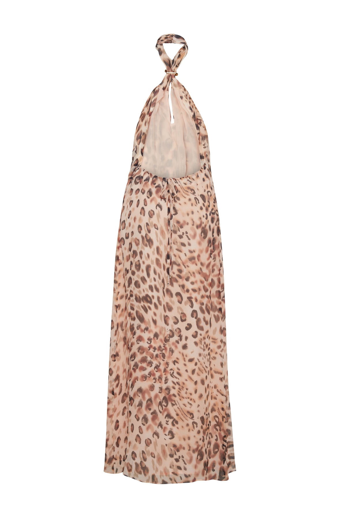 Marion Dress in Cheetah Blush