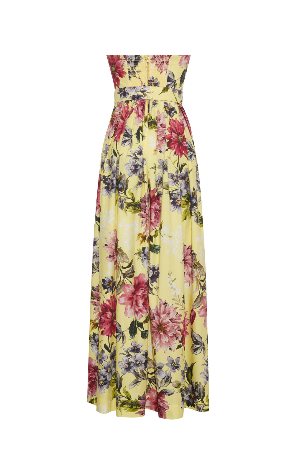 Greenfield Dress in Margaux Bloom Lemon
