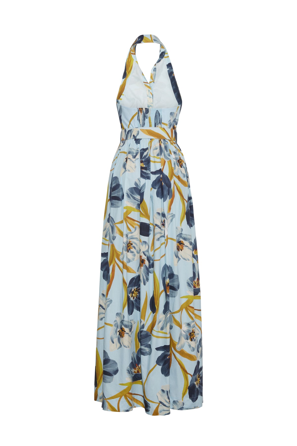 Quentin Dress in Marais Bloom Blue