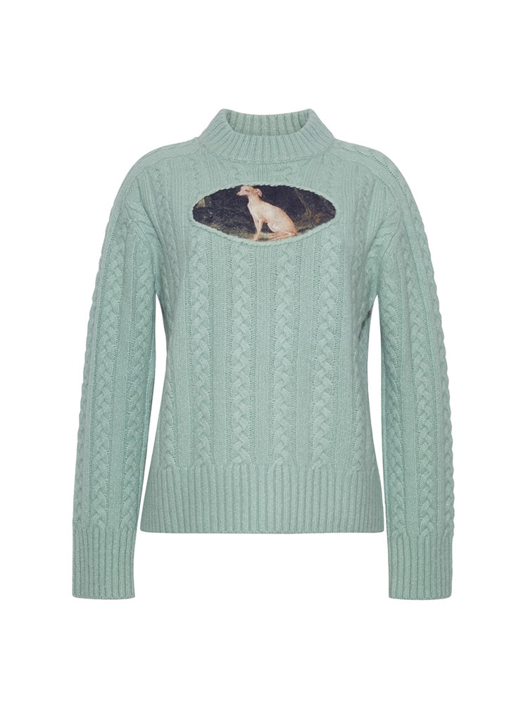 Greyhound Sweater RTW LINGUA FRANCA NYC