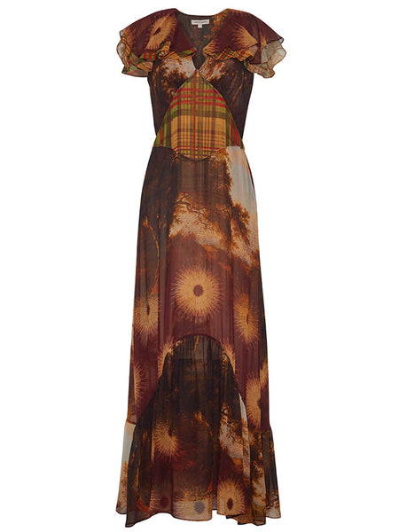 Sophie Dress in Plaid Multi | Over The Moon