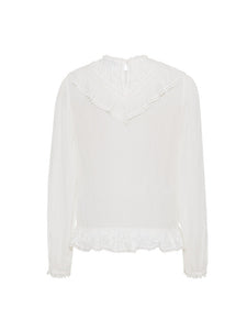 Patchwork Lace Shirt RTW LINGUA FRANCA NYC