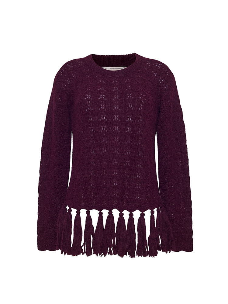 Fia Scallop Sweater RTW LINGUA FRANCA NYC