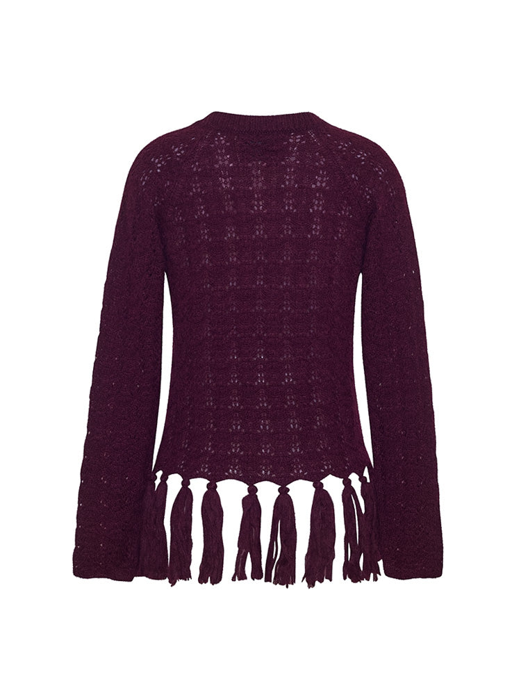 Fia Scallop Sweater RTW LINGUA FRANCA NYC
