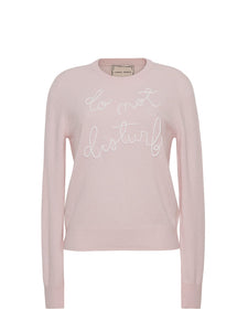 Do Not Disturb Crewneck RTW LINGUA FRANCA NYC