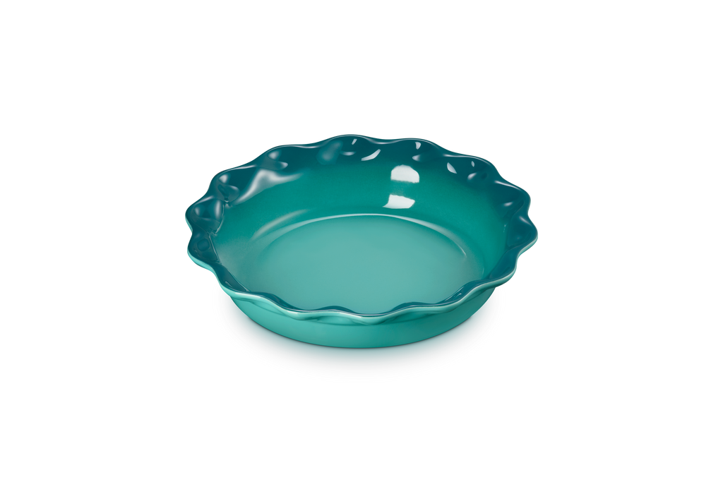 Heritage Fluted Pie Dish in Riviera 9"